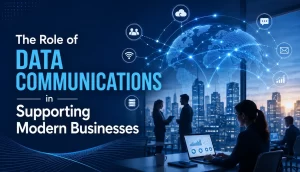 Data communications guide showing structured network cabling and business connectivity solutions in Melbourne