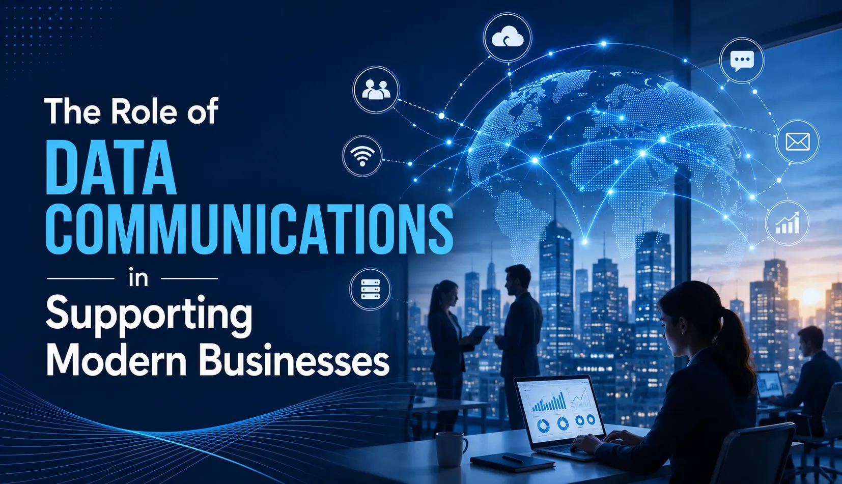 Data communications guide showing structured network cabling and business connectivity solutions in Melbourne