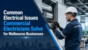 Common Electrical Issues Commercial Electricians Solve for Melbourne Businesses