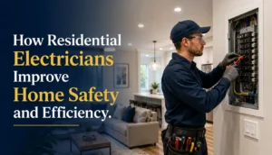 How Residential Electricians Improve Home Safety and Efficiency