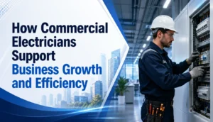 How Commercial Electricians Support Business Growth and Efficiency