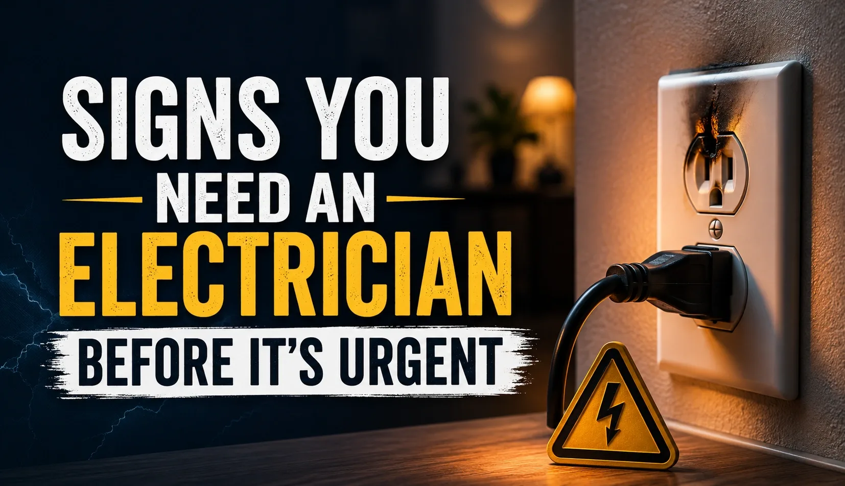 Signs You Need an Electrician Before It's Urgent