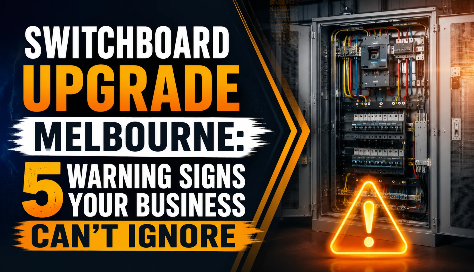Switchboard Upgrade Melbourne: 5 Warning Signs Your Business Can't Ignore