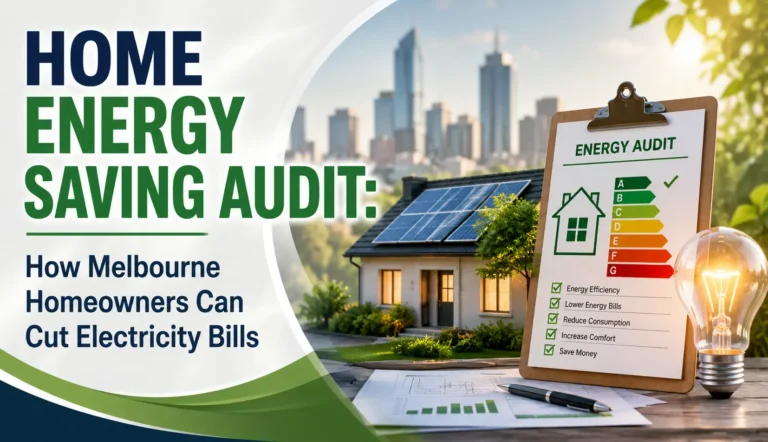 Home Energy Saving Audit: How Melbourne Homeowners Can Cut Electricity Bills