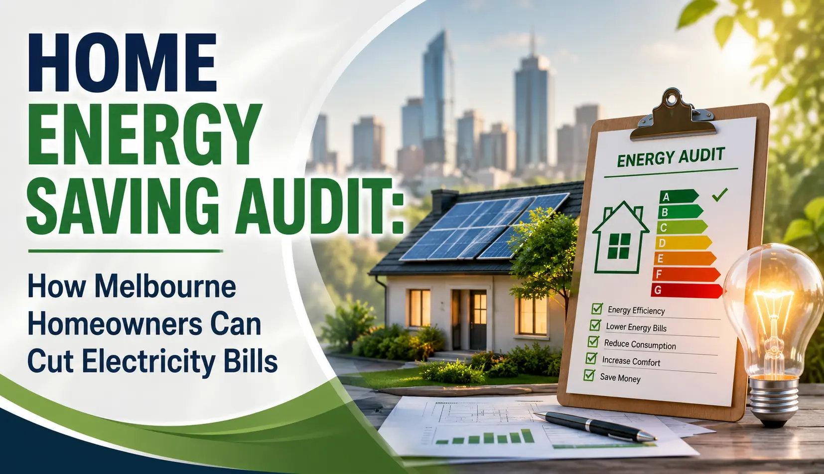 Home Energy Saving Audit: How Melbourne Homeowners Can Cut Electricity Bills