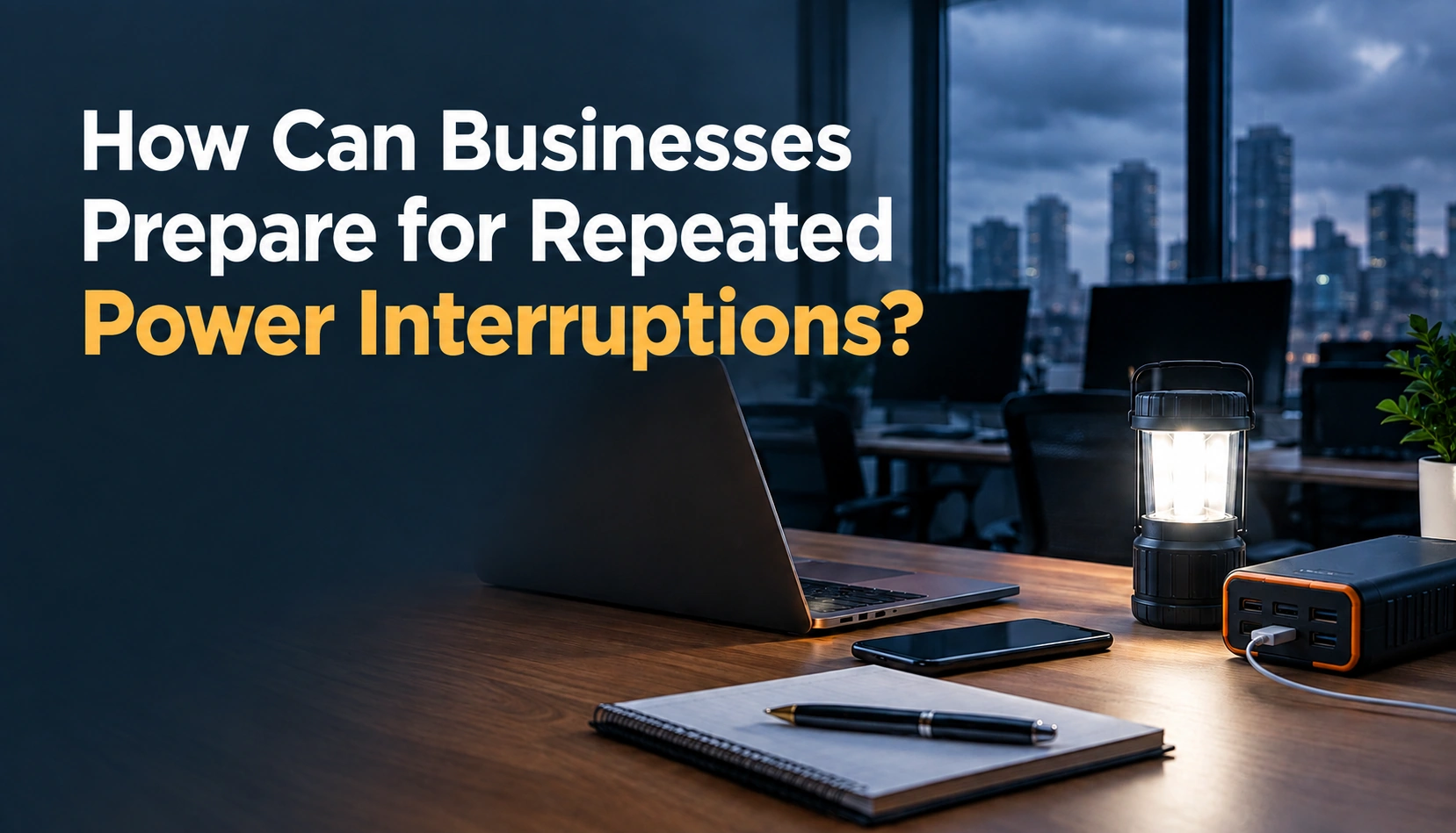 How Can Businesses Prepare for Repeated Power Interruptions?
