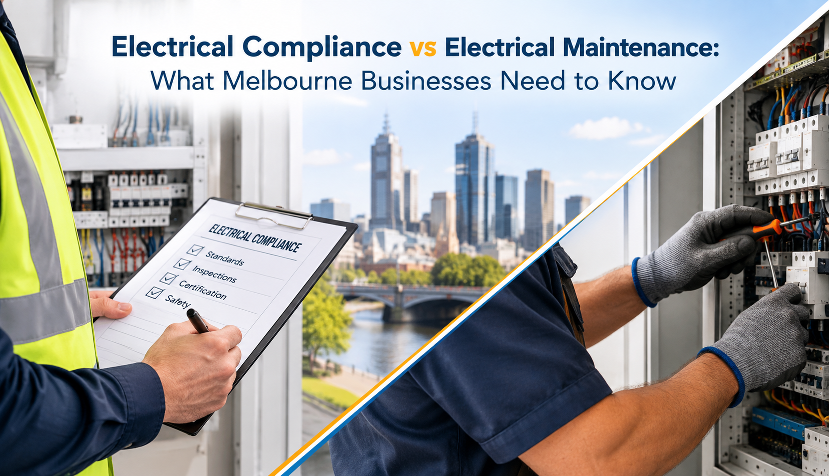 Electrical Compliance vs Electrical Maintenance: What Melbourne Businesses Need to Know
